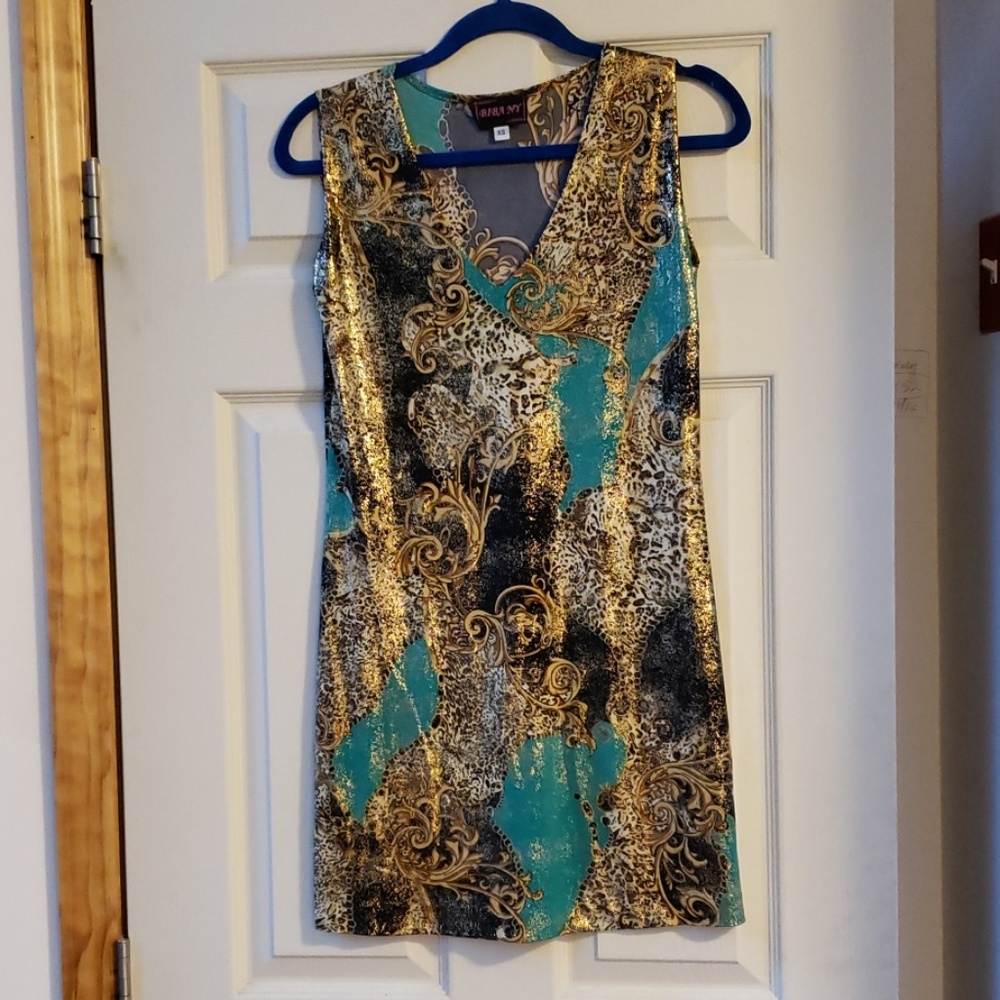 Stretch dress.  Great for travel.